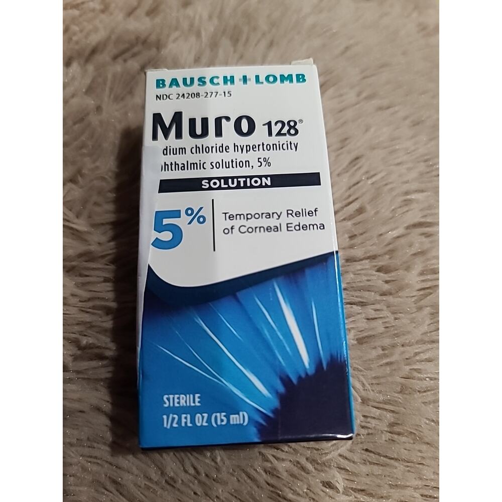 Bausch + Lomb Muro 128 5% Ophthalmic SOLUTION 0.5oz